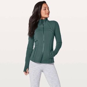 Lululemon Define Jacket Teal Shadow Size 4